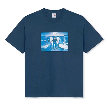 Polar Skate Co. T-shirt Angel Man Grey Blue